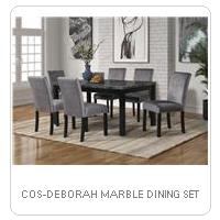 COS-DEBORAH MARBLE DINING SET